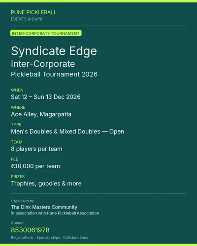 Poster for Syndicate Edge Inter-Corporate 2026